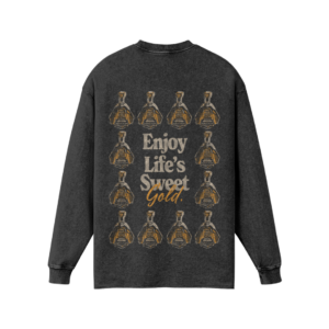 Sweet Gold Long Sleeve Back